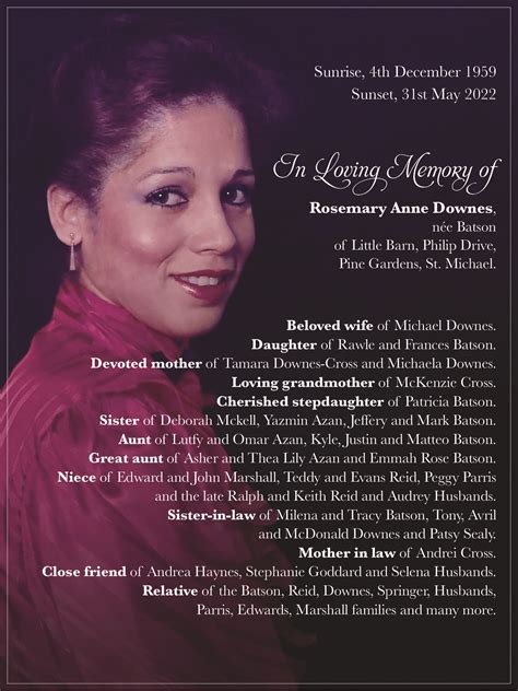 barbados funeral home obituaries today.